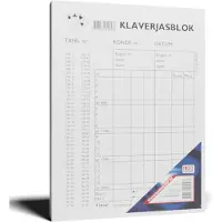 HOT Games Klaverjas Scoreblok (100 vellen)