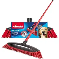 Vileda - Bezemborstel - Always Clean Pet Pro borstelset, rood, medium