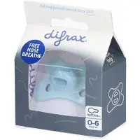 Difrax Fopspeen Natural Edelsteen 0-6 Mnd Blue Topaz