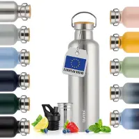 Blumtal Thermosfles 1000 ml - Dubbelwandige Thermosfles - Drinkfles - BPA Vrij - Theefles - Thermos - Stainless Steel