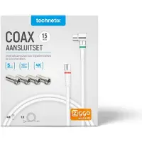 Technetix aansluitset voor antenneversterkers - 1,5 meter