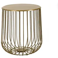 Livin24 Salontafel Tygo goud metaal