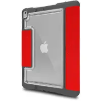 STM Dux Plus DUO Hoesje iPad 10 (iPad 2019 (7e Gen)), Tablethoes, Rood