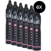 Taft Power Cashmere Mousse - Haarstyling - Haarmousse - Voordeelverpakking - 6x 200 ml