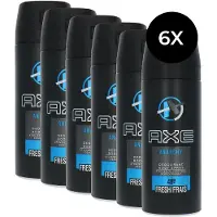 Axe 6x Deodorant Bodyspray Anarchy For Him 150 Ml