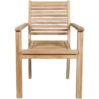 Buitengewoon Boet Tristan Stapelstoel Teak