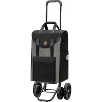 Andersen Shopper Quattro Shopper Tas Senta Boodschappentrolley 58 cm grau