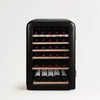 Create - WINECOOLER RETRO XL - Elektrische wijnkelder met 45 flessen - 115 liter - 75cl flessen - 4° tot 22°