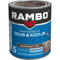 Rambo Pantserbeits Deur & Kozijn Transparant - 2.25L - Notenhout