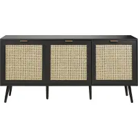 Beliani OPOCO - Sideboard-Zwart-MDF