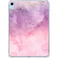 B2Ctelecom Tablethoes iPad (2022) 10.9 Pink Purple Paint