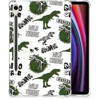 B2Ctelecom Back Case voor Samsung Galaxy Tab S9 Dinosaurus
