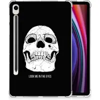 B2Ctelecom Back Cover voor Tablet BackCover Samsung Galaxy Tab S9 Skull Eyes