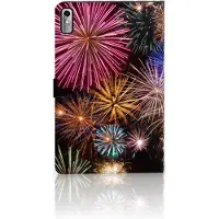 B2Ctelecom Lenovo Tab P11 Gen 2 Tablet Hoes met standaard Vuurwerk