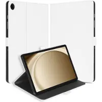 B2Ctelecom Book Case voor Book Cover Case Samsung Galaxy Tab A9 Plus Wit met Standaardfunctie