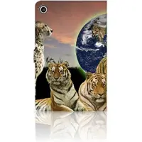 B2Ctelecom Lenovo Tab M10 Plus 3rd Gen 10.6 inch Flip Case Roofdieren