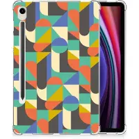 B2Ctelecom Samsung Galaxy Tab S9 Hippe Hoes Funky Retro