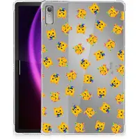 B2Ctelecom Hippe Hoes voor Lenovo Tab P11 Gen 2 Katten Emojis