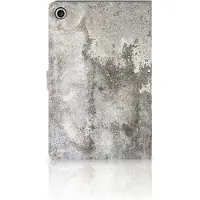 B2Ctelecom Lenovo Tab M10 Plus 3rd Gen 10.6 inch Leuk Tablet hoesje Beton Print
