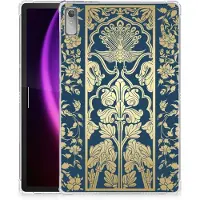 B2Ctelecom Lenovo Tab P11 Gen 2 Siliconen Hoesje Beige Flowers