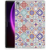 B2Ctelecom Back Cover voor Lenovo Tab P11 Gen 2 Tablet Back Cover Tiles Color