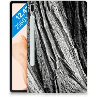 B2Ctelecom Silicone Tablet Hoes Samsung Galaxy Tab S7FE Boomschors Grijs