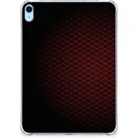 B2Ctelecom iPad (2022) 10.9 Hippe Hoes Geruit Rood