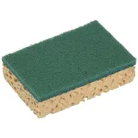 Spontex Sponrex 74 Viscose Schuurspons Geel, groen 10 Stuks