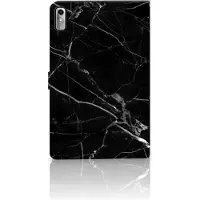 B2Ctelecom Lenovo Tab P11 Gen 2 Leuk Tablet hoesje Marmer Zwart - Origineel Cadeau Vader