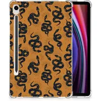 B2Ctelecom Back Case voor Samsung Galaxy Tab S9 Snakes