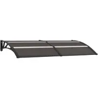 vidaXL Deurluifel 200x75 cm PC zwart