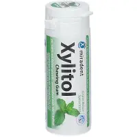 Miradent Xylitol Kauwgom Groene Munt - 30 stuks