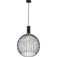 Fantasia OONAH hanglamp zwart/goud - E27 - 350 mm - 440 mm