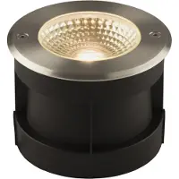 Fantasia FURI floorspot buitenverlichting grijs - 5W COB LED - 3000K - IP67 - 130 mm