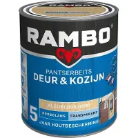 Rambo Pantserbeits Deur &amp; Kozijn Transparant Kleurloos 0.75L