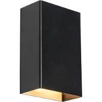 QAZQA Smart wandlamp zwart 10 cm incl. 2 Wifi G9 - Otan