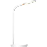 Fantasia NONI LED Bureaulamp 5,5W 3-staps dimbaar + QI lader wit