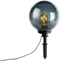 TRIO Priklamp buiten E27 | Bolo | Ø 30 cm | IP44 | Rookkleur | Lighting