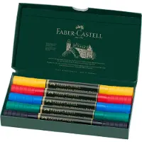 Faber-Castell aquarel marker - Albrecht Durer - doos 5 stuks - FC-160305