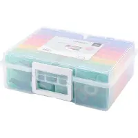 Vaessen creative Opbergbox met Deksel - 37,5 x 30 x 13 cm - 16 Doosjes 17 x 12 x 3 cm