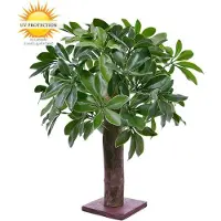 LeopoldFlora Schefflera kunstplant op ministam 50 UV