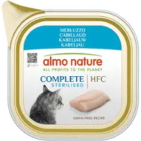 Almo Nature 34x Hfc Kattenvoer Nat Kabeljauw 85 Gr