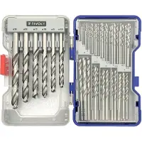 Tivoly HSS metaaldraadboren - 100-delige set - Ø 1 tot 13 mm
