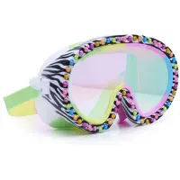 Bling2o Zwemmasker Kinderen - Zebra - Duikmasker - Anti-Fog - Uv-Protect - Multicolor