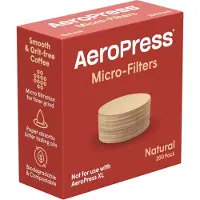 Aeropress Filters - Bruin (Natural) - Standaard Maat - 200 stuks