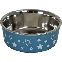 Boon Eetbak RVS Sterrenprint 13cm/540ml Blauw