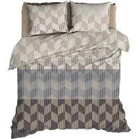 Satin d'or Coperni Dekbedovertrek - Tweepersoons - 200x200/220 cm - Beige