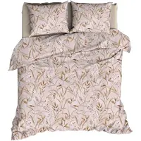 Satin d'or Galicia Dekbedovertrek - Tweepersoons - 200x200/220 cm - Oudrose
