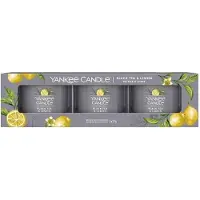 Yankee candle Filled Votive 3-pack - Black Tea & Lemon