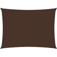 vidaXL Zonnescherm rechthoekig 2x3,5 m oxford stof bruin